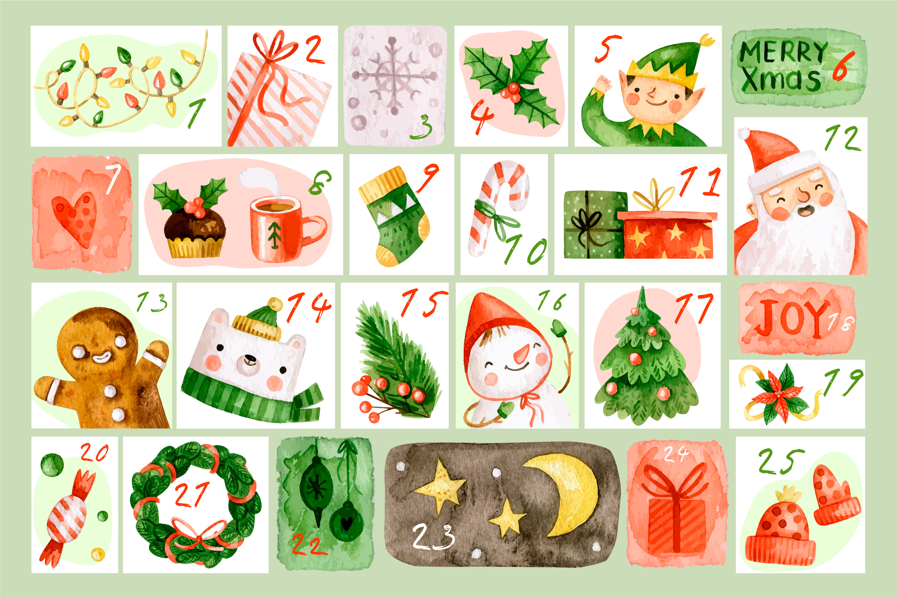 Advent Calendar の例
